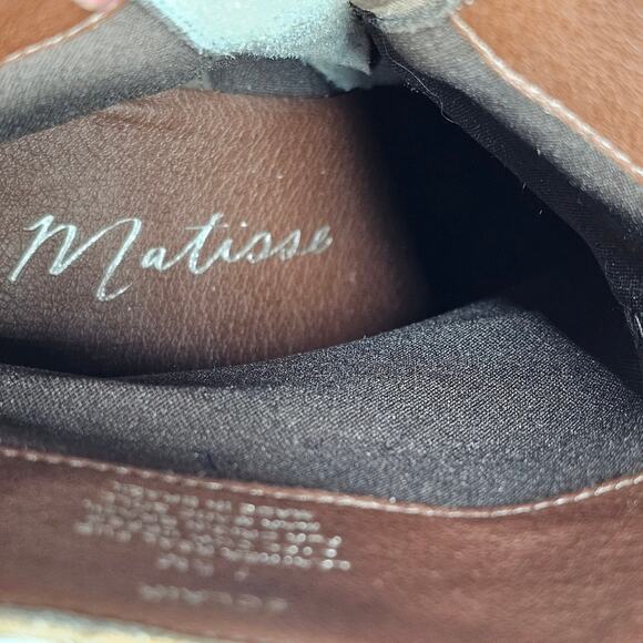 Matisse Eclair Leopard Cowhair Booties Women's 7.5 M - Picture 8 of 15